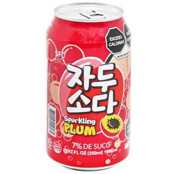 SFC Bio Plum Carbonated Drink 0.35l - buy, prices for Auchan - photo 1