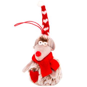 Zelena Plush Mouse Christmas Tree Decoration - buy, prices for - photo 2