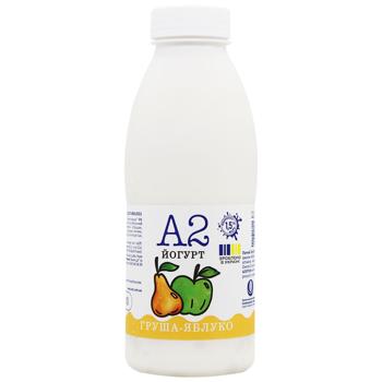 Molochnyi Svit  A2 Pear-Apple Yogurt 1.5% 450g - buy, prices for Za Raz - photo 1