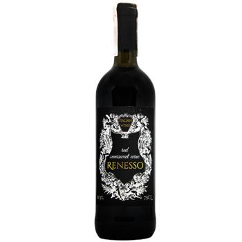 Renesso Vino Rosso Red Semisweet Wine 10.5% 0.75l - buy, prices for Auchan - photo 1