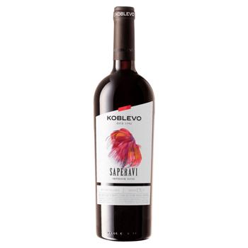 Koblevo Saperavi Red Dry Wine 10-13% 0.75l - buy, prices for MegaMarket - photo 1