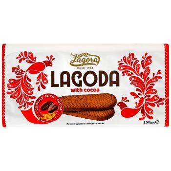 Lagoda Cocoa Cookies 150g - buy, prices for Tavria V - photo 1