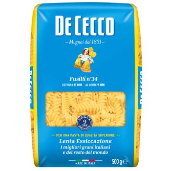 De Cecco Fusilli №34 Pasta 500g - buy, prices for METRO - photo 2