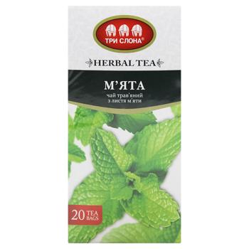 Try Slona Mint Herbal Tea 1g*20pcs - buy, prices for - photo 2