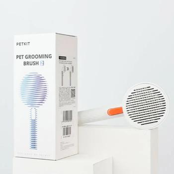 Щітка для вичісування собак PETKIT Pet Grooming Brush 2 20х7,9х6,7 см - купить, цены на MasterZoo - фото 5