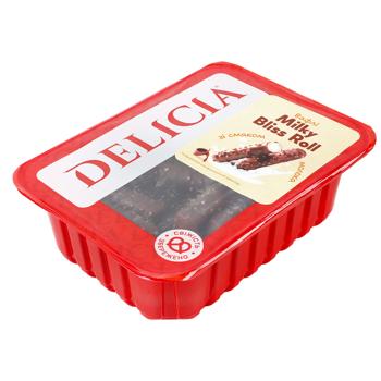 Вафли Delicia Milky Bliss Roll со вкусом молока 450г - купить, цены на Таврия В - фото 2