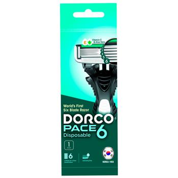 Dorco Pace-6 Razor 1pc - buy, prices for Vostorg - photo 1