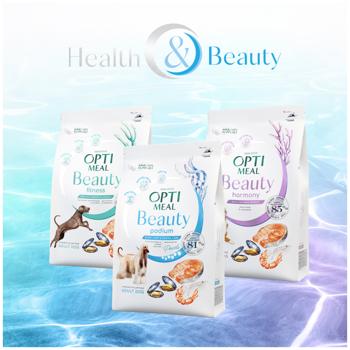 Optimeal Beauty Podium Dry Food with Seafood for Hair and Teeth Care of Adult Dogs of All Breeds 4kg - buy, prices for - photo 8