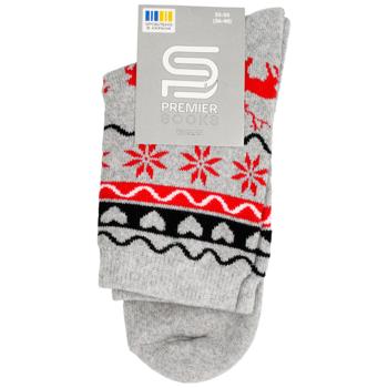 Шкарпетки Premier Socks жіночі класичні махрові Олені р.23-25 в асортименті - купити, ціни на - фото 4