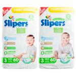 Slipers J-203 Midi Jumbo 3 Diapers 4-9kg 60pcs