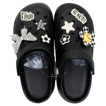 Сабо Зед жіночі з декором ромашка р.36-41 в асортименті - купити, ціни на ЕКО Маркет - фото 1