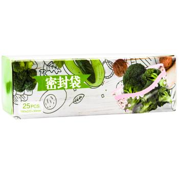 Набір zip-пакетів з малюнком 25шт 18*22см 35009-4 - купити, ціни на КОСМОС - фото 3