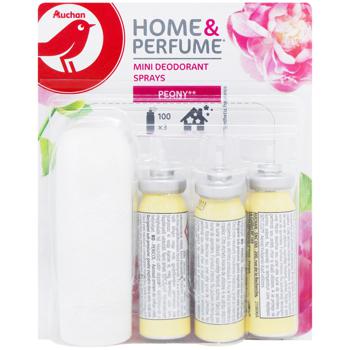 Auchan Peony Dispenser and Sprays 3pcs*15ml - buy, prices for Auchan - photo 1