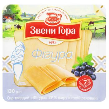 Zveni Gora slice cheese 27% 130g - buy, prices for COSMOS - photo 2