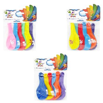 Шарики воздушные Party House с днем рождения 6шт - купить, цены на КОСМОС - фото 2