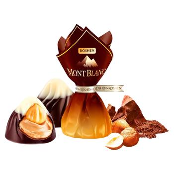 Цукерки Рошен Монблан шок. ціл/л.гор 1кг - купити, ціни на Grono - фото 1