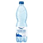 Karpatska Dzherelna Highly Carbonated Mineral Water 0.5l