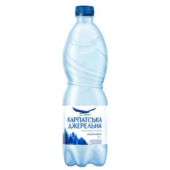 Karpatska Dzherelna Highly Carbonated Mineral Water 0.5l - buy, prices for COSMOS - photo 1