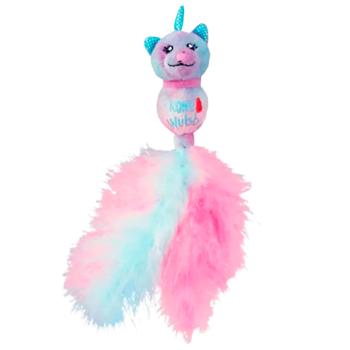 Kong Wubba Caticorn Feather Cat Toy with Catnip 22.9x11.4cm - buy, prices for MasterZoo - photo 2