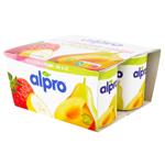 Продукт соевый Alpro Клубника-банан-персик-груша 4шт*125г
