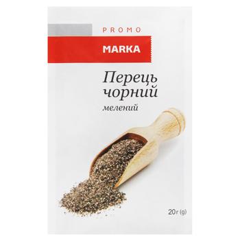Перець Marka Promo чорний мелений 20г - купити, ціни на Біотус - фото 1