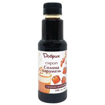 Dobryk Salted Caramel Syrup 200ml - buy, prices for COSMOS - photo 1