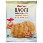 Auchan Stroopwafel Wafers with Caramel Filling 33g