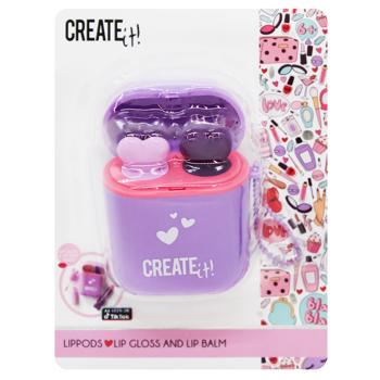 Набір блиск та помада для губ Create It! Lippods в асортименті - купити, ціни на NOVUS - фото 2