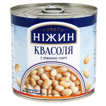 Nizhyn Beans in a Mild Sauce 420g - buy, prices for Epicentr FOOD - photo 1