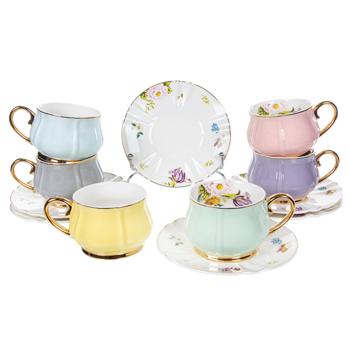 Чайний набір Flavori 12 предметів 200мл - купити, ціни на МегаМаркет - фото 1