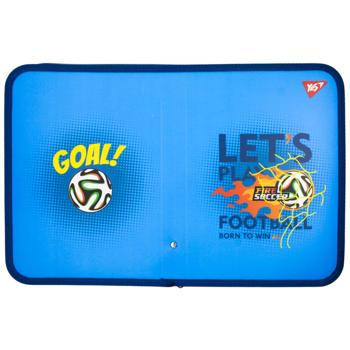 Yes Football Plastic Notebook Folder with Zipper B5 - buy, prices for METRO - photo 2
