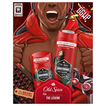 Набор подарочный Old Spice Wolfthorn дезодорант 50мл + гель для душа-шампунь 2в1 250мл - купить, цены на Auchan - фото 3