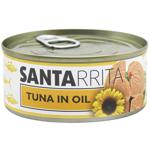 Тунець Santarrita цілий в олії 150г