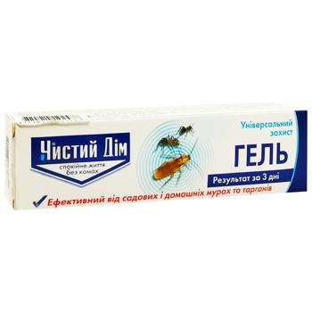 Гель Чистый Дом универсальный от тараканов и муравьев 30мл - купить, цены на Cупермаркет "Харьков" - фото 2