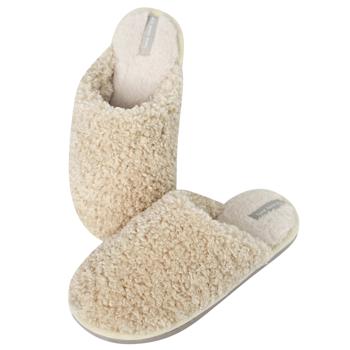 Twins 13064 HS-OZ Furry Curly Milky Women's Slippers s.38-39 - buy, prices for Supermarket "Kharkiv" - photo 2