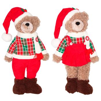 Игрушка мягкая Bona Di Мишки новогодняя декоративная 50см в ассортименте