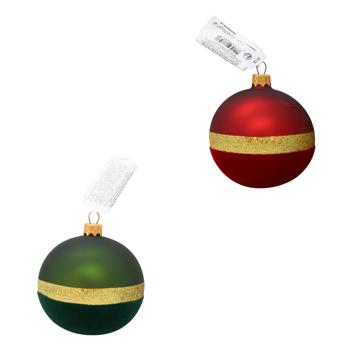 Куля з різдвяним декором Koopman 80мм - купить, цены на NOVUS - фото 1