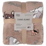 Плед Ardesto Flannel песики в окулярах 160*200см