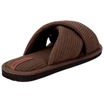 Тапочки женские Twins 13878 вафельные шоколад р.40 - купить, цены на Cупермаркет "Харьков" - фото 5