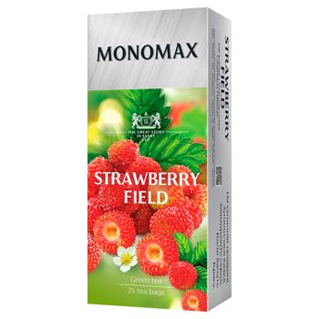 Чай зеленый Monomax Strawberry Field 1,5г*25шт