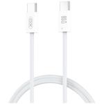 Кабель XO CB-Q73CC USB Type-C 60Вт белый 1м