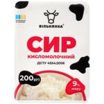 Vilnyanochka Cottage cheese 9% 200g