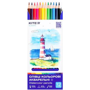Kite Classic Watercolor Pencils 12pcs - buy, prices for - photo 2