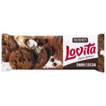 Печенье Roshen Lovita с какао и кусочками шоколадной глазури 150г