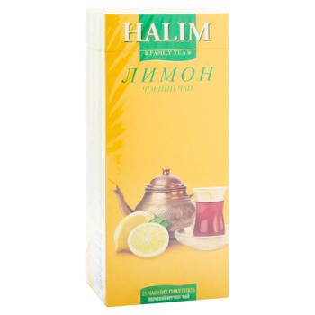 Чай черный Halim Лимон 1,5г*25шт - купить, цены на - фото 3