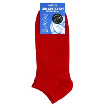 Novus Short Men's Socks s.27-29 Red