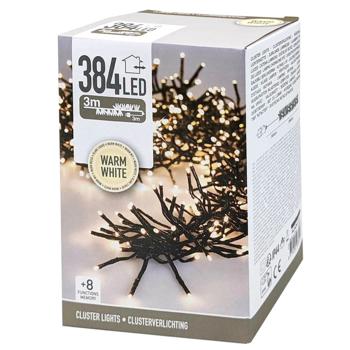 Koopman Electric Garland-Cluster 384 LED 6m Warm White - buy, prices for Tavria V - photo 1