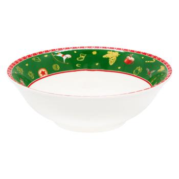 Lefard Christmas Delight Salad Bowl 16cm - buy, prices for MegaMarket - photo 1