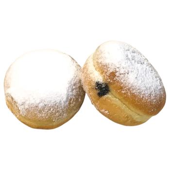 Пампух Auchan з маковою начинкою 70г 2шт