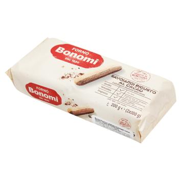 Bonomi BiHappy Vanilla-Cocoa Ladyfinger Cookies 200g - buy, prices for ULTRAMARKET - photo 2